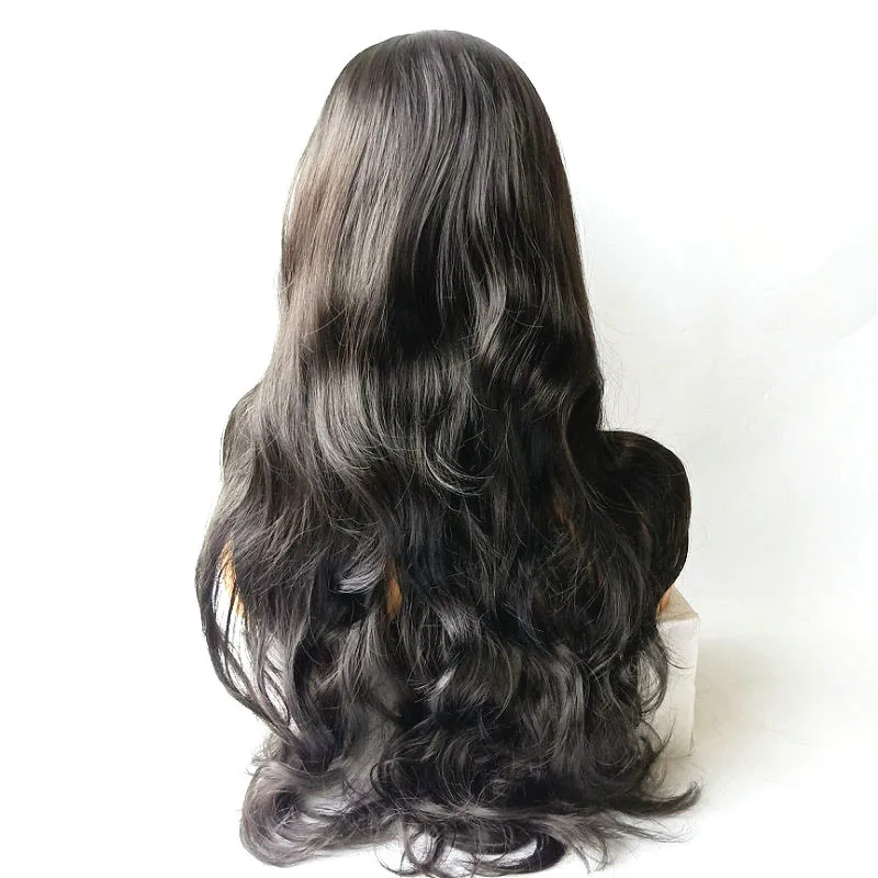 2024  fiber wig synthetic hair for women long curly hair braided wigs