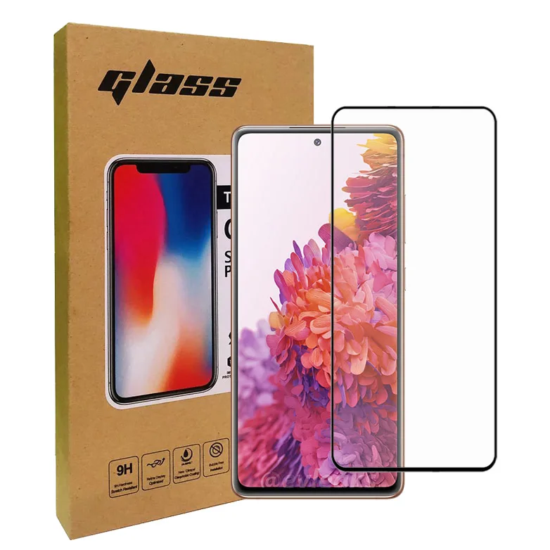 Новейшее закаленное стекло для защиты экрана Samsung S20 FE Lite 5G Защитная пленка для экрана