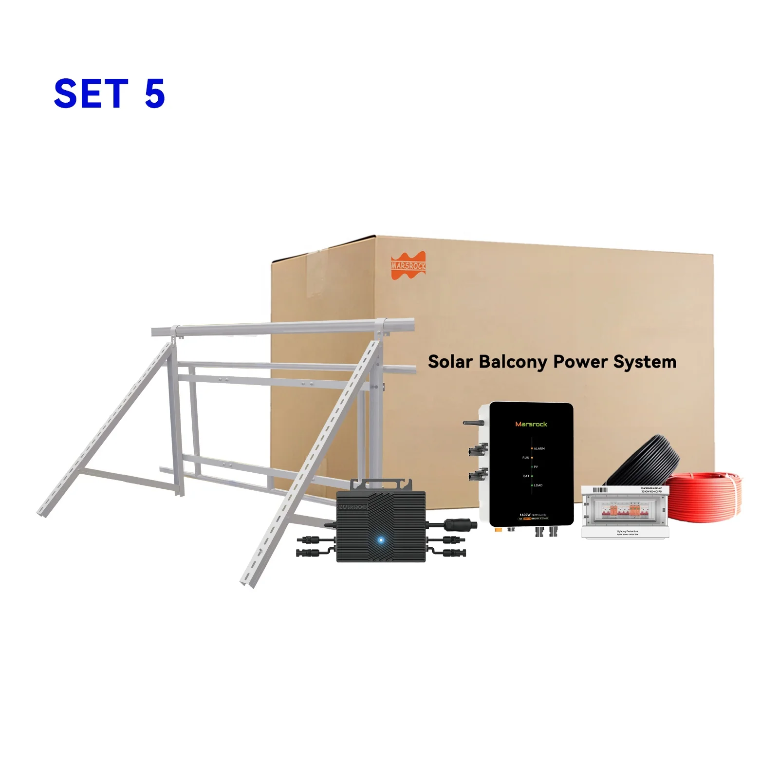 Все в одном 1 6 кВт гибридная на сетке солнечная энергетическая система полная панель монтажная для домашнего использования