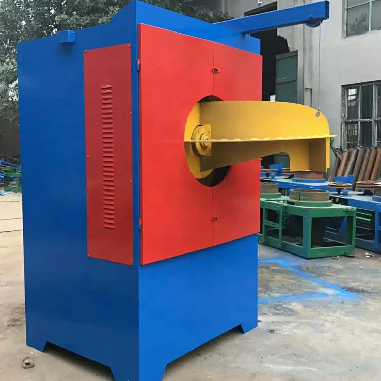 Hebei Xingxiang elephant nose coiler wire take up machine for Galvanizing production line match usage with wire drawing machine