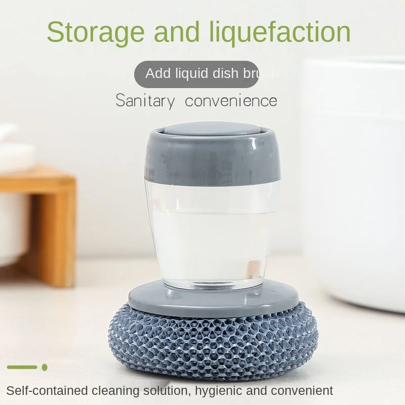 Горшок для чистки ручной работы, автоматический моющий горшок для кухни, бытовая многофункциональная щетка для чистки, посуда