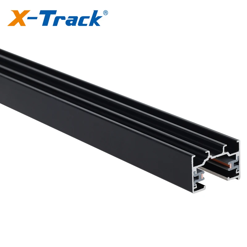 High Quality LED Ceiling Spotlight surface Mounted 2 Wires Single Circuit led Track Modern Aluminum Track  CE  Certificate