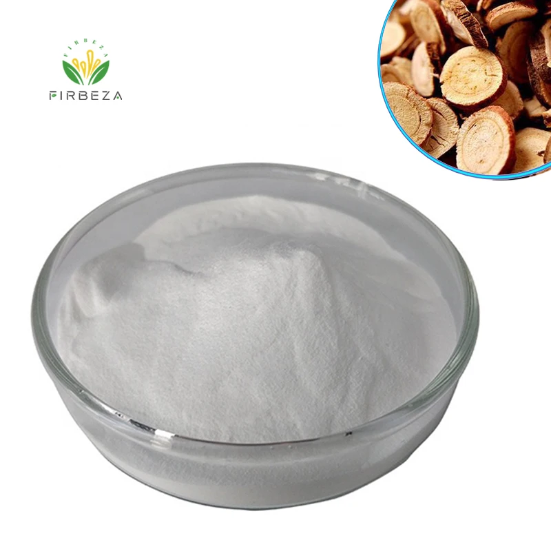 Wholesale Price Glycyrrhiza Glabra White Licorice Root Extract 98% Glabridin Powder