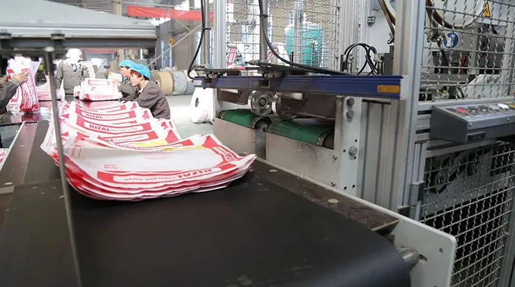 50 кг подставка PP тканая ad Звездный блок нижний клапан мешок для цемента ggbs шлак с крафт-бумагой