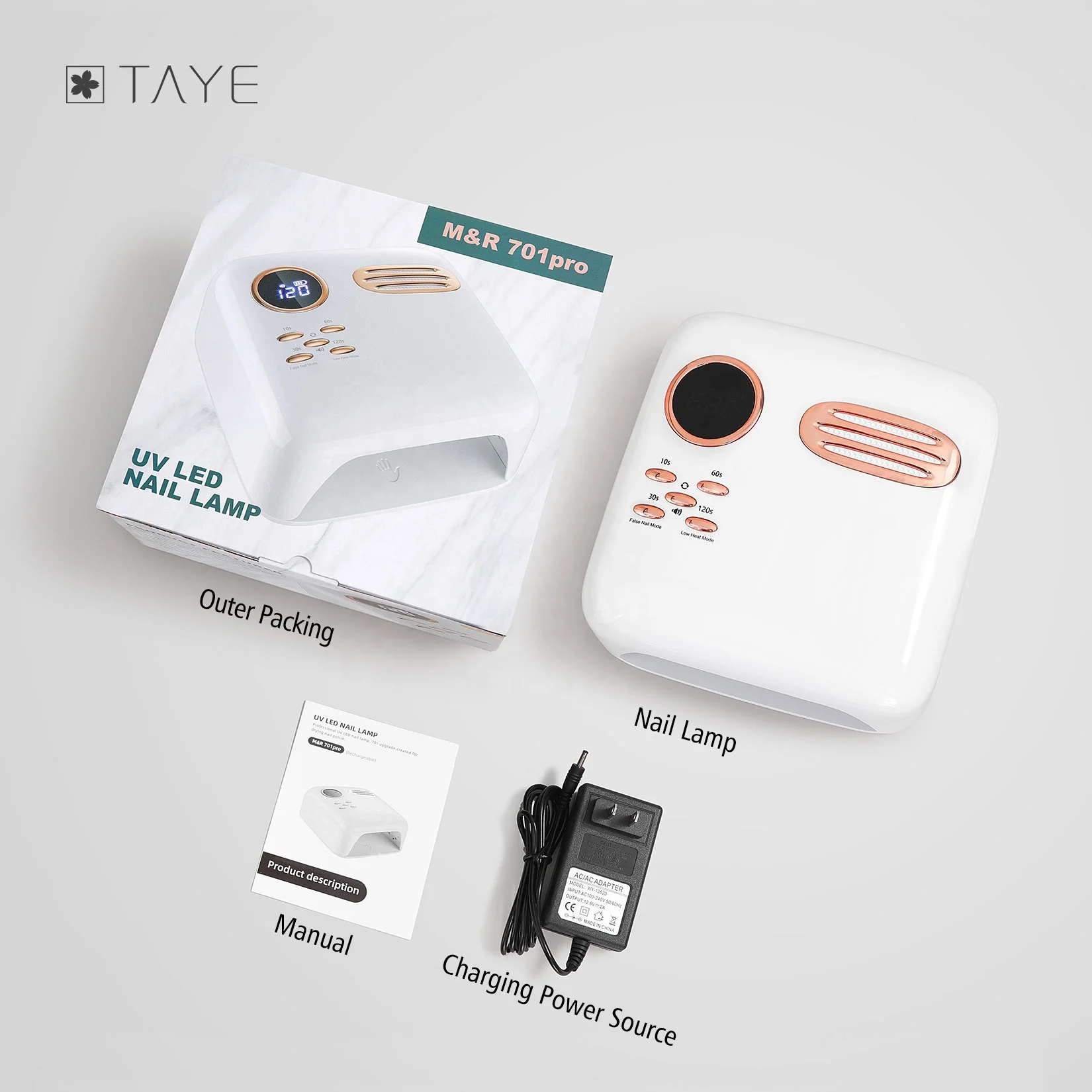 Hot Sale Professional Nail Dryer Uv Nail Lamp For Salon Manicure