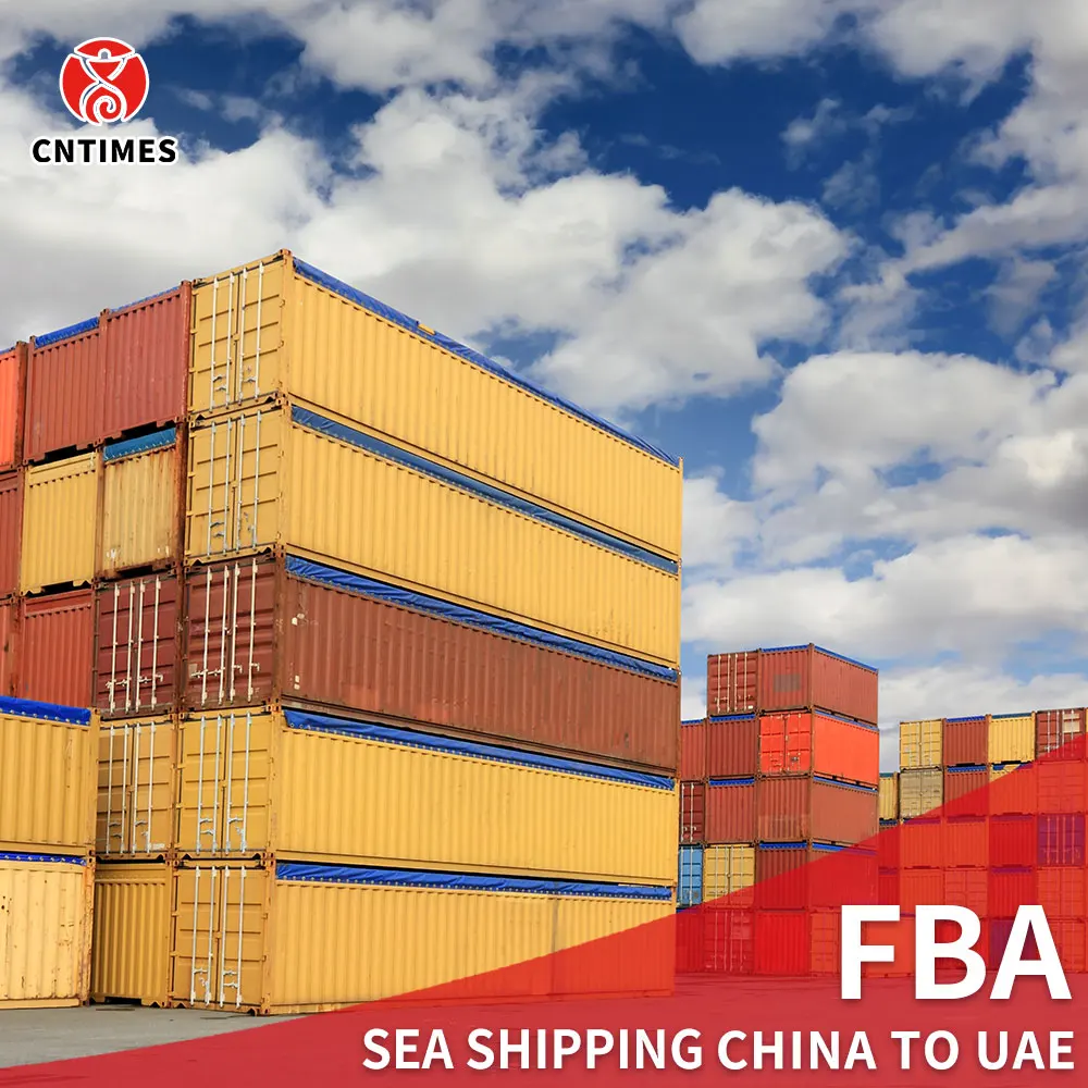Professional 45HQ Full Container FCL Sea Shipping from China to USA/UAE FOB Delivery without China Warehouse Rent