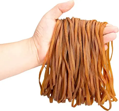 Large rubber bands, natural rubber bands are safe and environmentally friendly