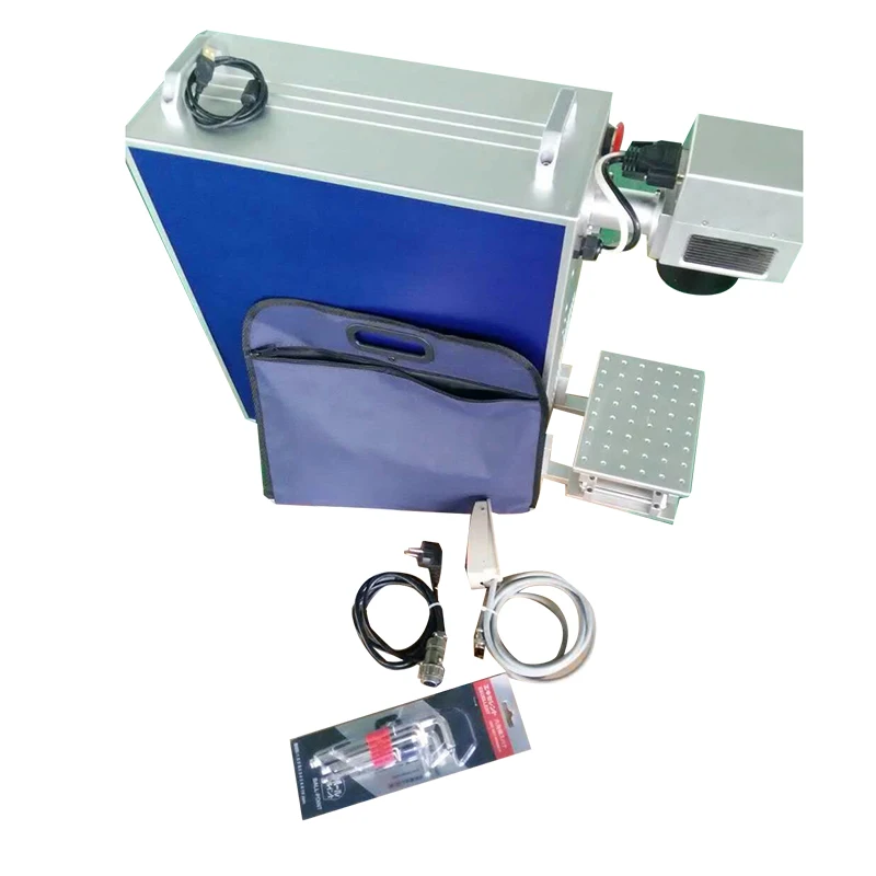 Raycus/Max 20W 30W 50W Laser Marking Equipment On Metal For Gold Silver Jewelry Nameplate Necklace Logo Marking With Cheap Price