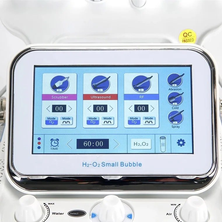 7 In 1 Mask Hidrofacial Device Aqua Hydro Dermabrasion Facial Equipment Hidra Aquafacial Hydra Hydrodermabrasion Facial Machine