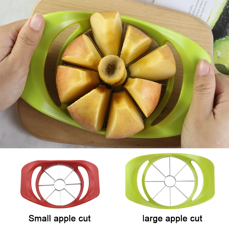 Amazon Hot Sell Stainless Steel Apple Fruit Slicer Cutter apple core remover Home gadgets Fruit & Vegetable Tools apple cutter