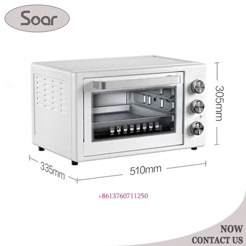Кухонное устройство, многофункциональная Автоматическая электрическая духовка для выпечки тортов, 32 л, бытовая выпечка
