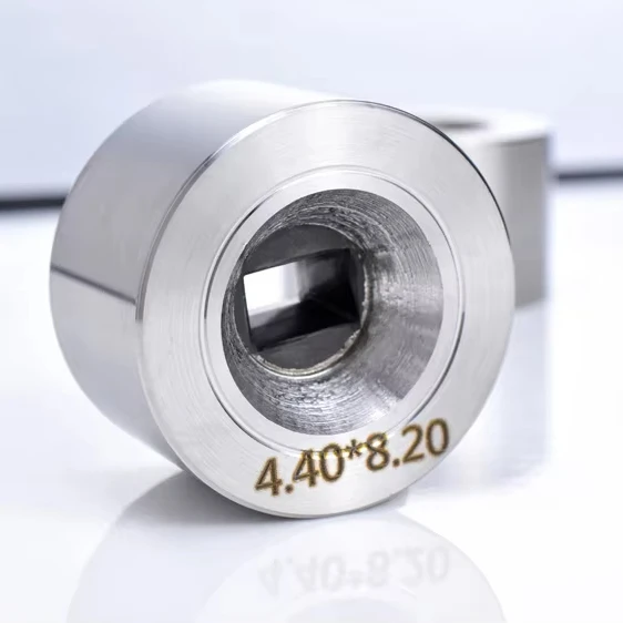 Square hole diamond dies diamond wire drawing dies for drawing 18K gold wire for jewelry