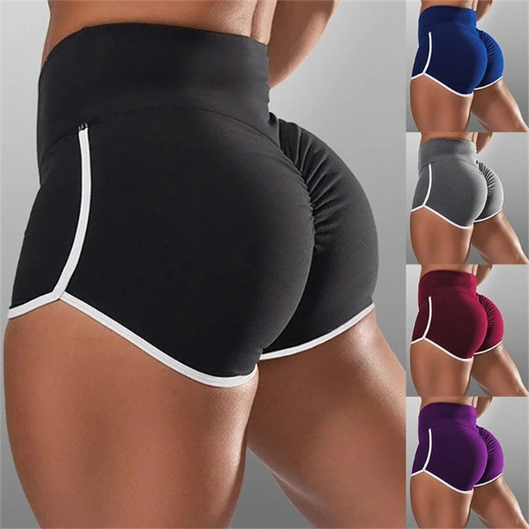 Breathable Wholesale Sexy Plus Size Sports Pants Xxl Workout Tights Girls Summer Yoga Shorts