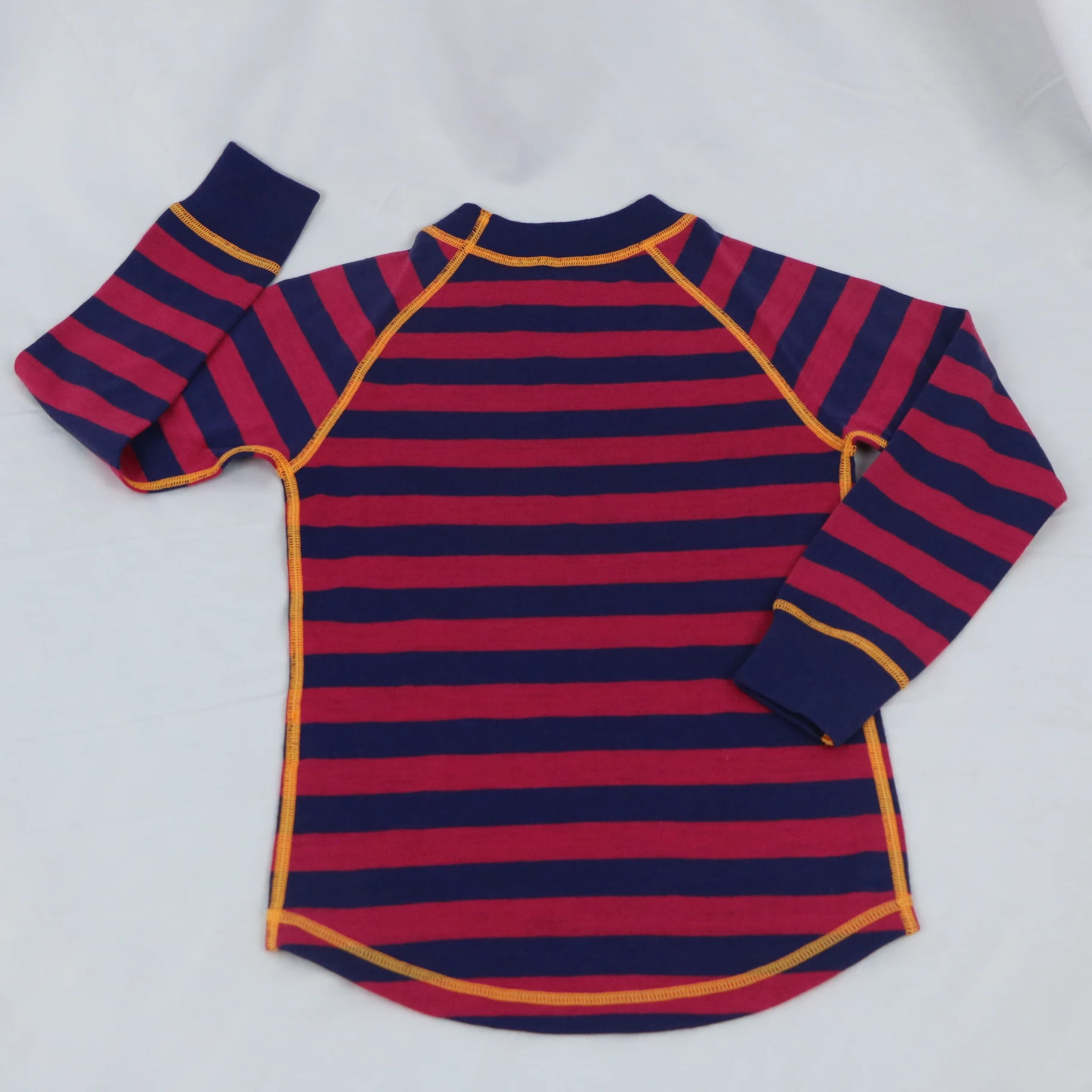 OEM 100% Merino Wool Kids t Shirt Long Sleeve Shirts High Quality Sweatshirts Boys Clothes for Children Kids