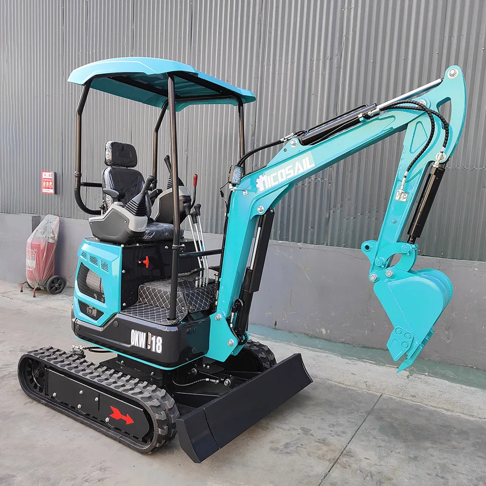 Free Shipping Euro 5 EPA True hydraulic pilot breaker mini excavators 1 Ton 2 Ton 3 Ton