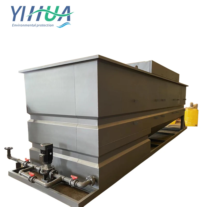 Automation Wastewater Recycling Electrical Grease Trap Air Dissolved Flotation Device System