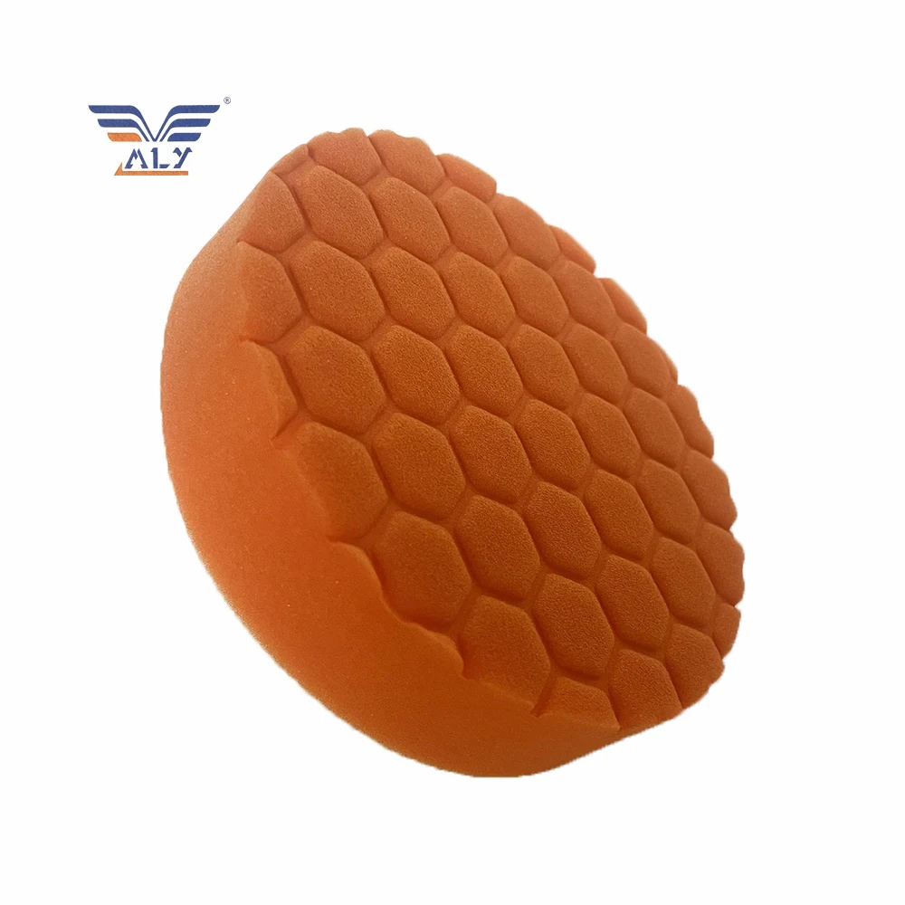 Honey-Comb Surface Sponge Foam Polishing & Buffing Pad Customizable OEM Auto Detailing Scratch/Swirl Removal for Car Refresh