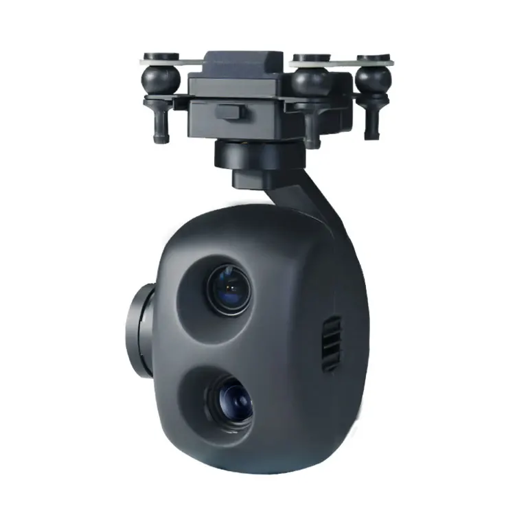 Dual Sensor 14X Optical Zoom 4K Camera EH314 TIR 3-axis Gimbal Thermal Camera for search and rescue Drone Aircraft UAV Foxtech