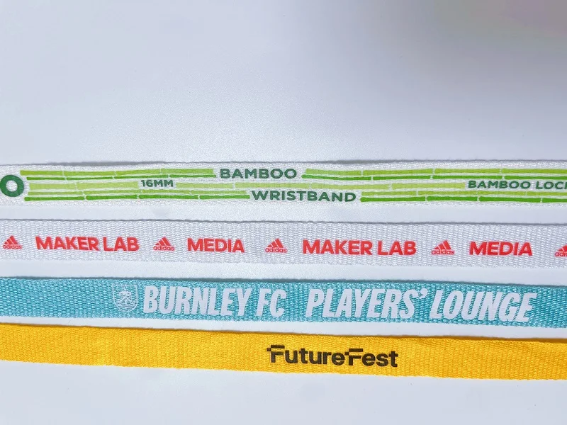 custom new trending products 2025 wrist band Disposable wrist strap made of bamboo fiber