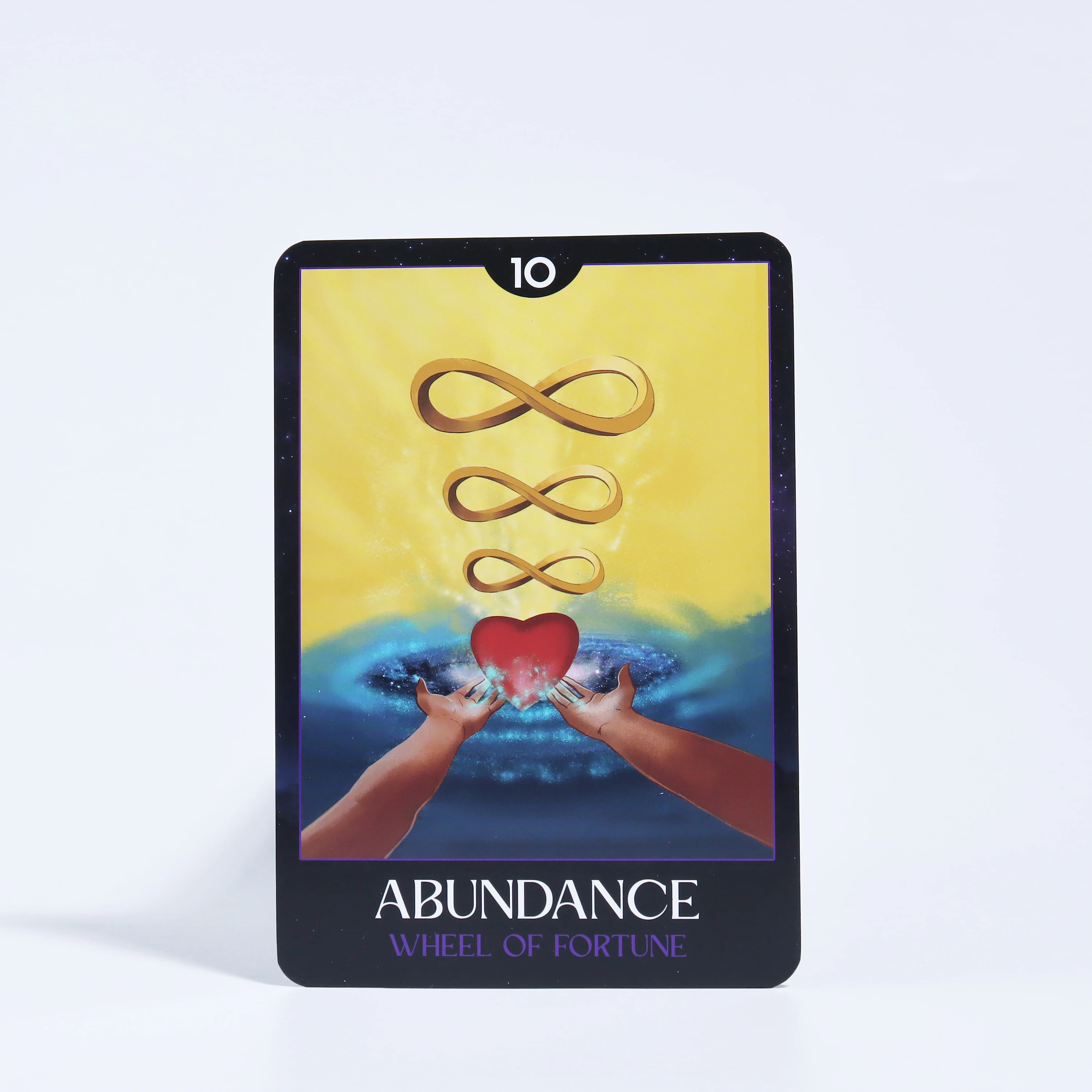 Custom Tarot Card Number Manufacture Printing Oracle Cards Black Girl Affirmation Cards