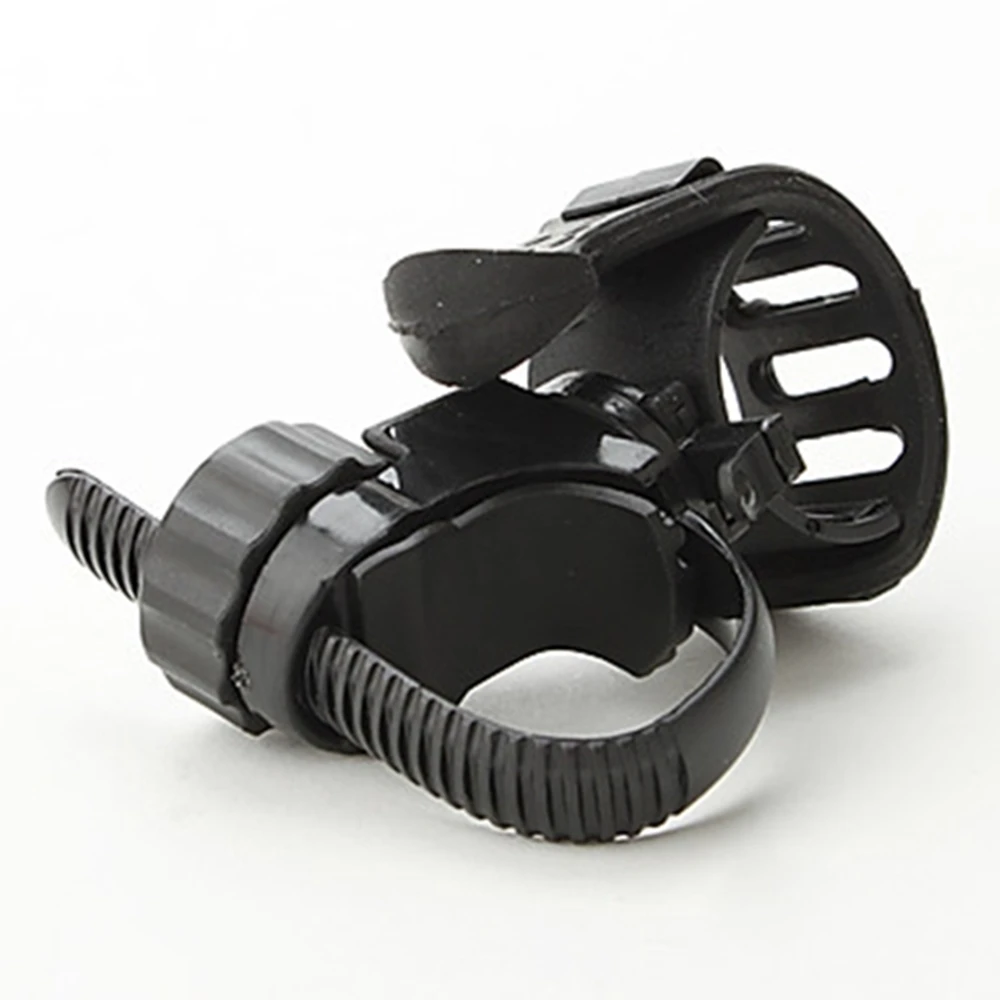 AloneFire LC-6 360 Degree Swivel Bike Flashlight Mount LED Bicycle Head Front Light Holder Cycling troch lighting Rubber Clip