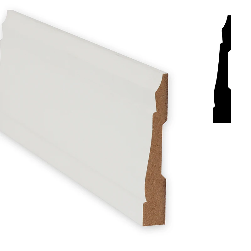 Cheap Beaded Traditional Moulding Baseboard Laminate Design For Interior Use