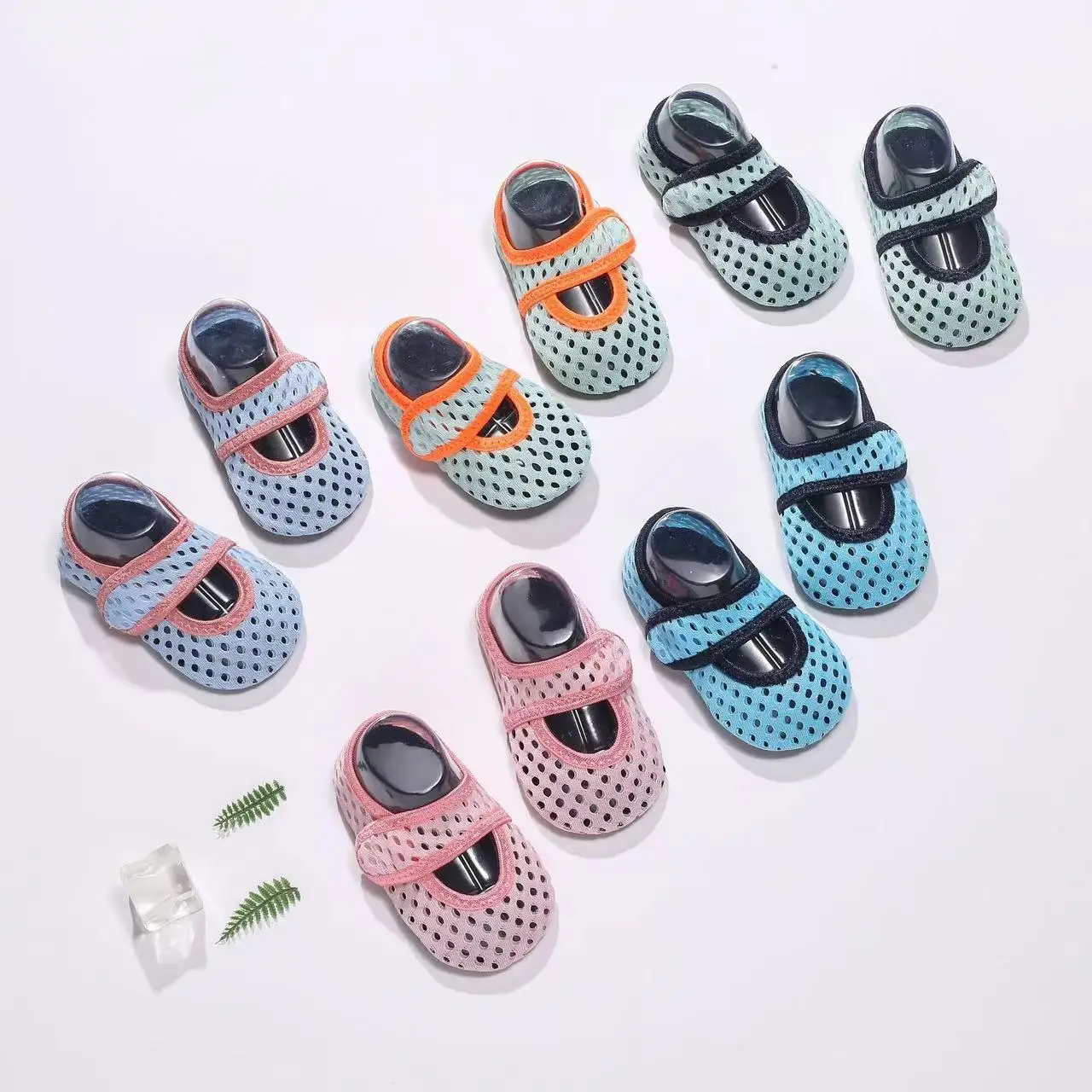 Infant Toddler Breathable Mesh Sock Shoes Floor Indoor Barefoot First Walking Casual Shoes For Baby
