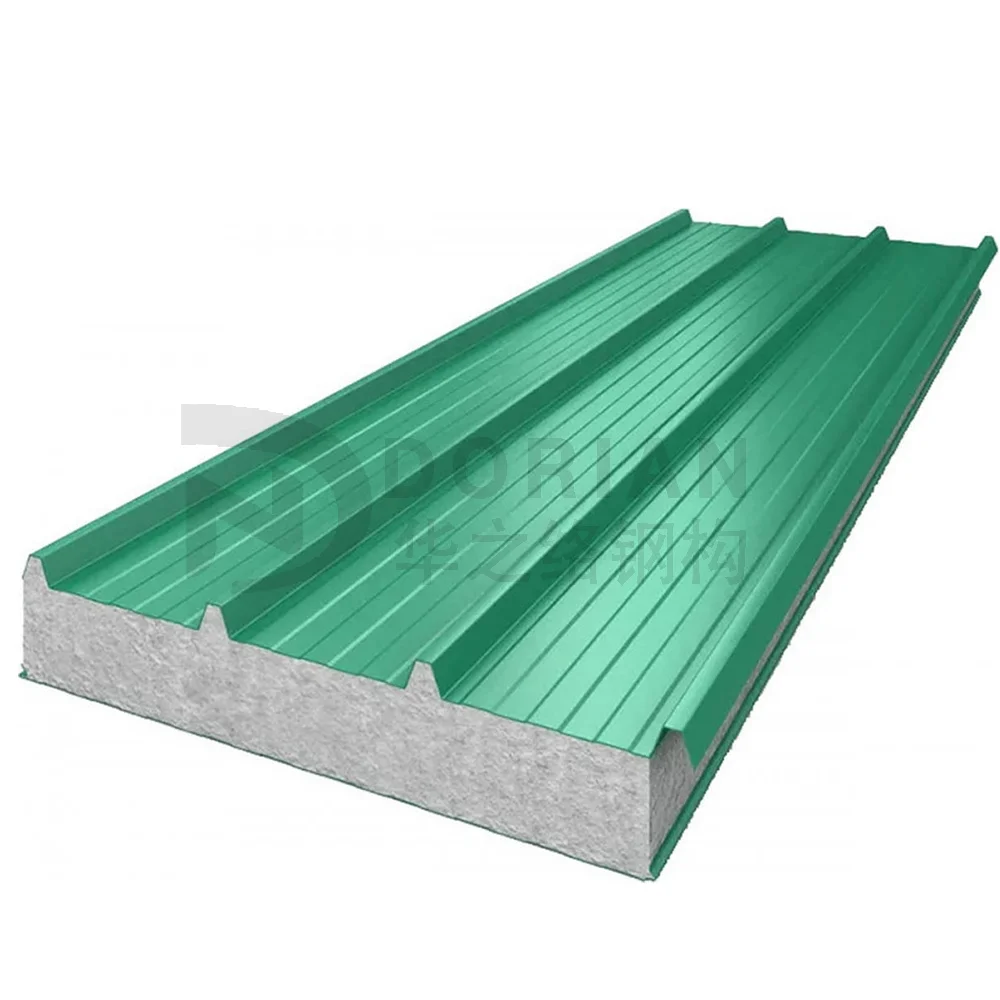 50mm thickness sandwich panel of composite eps sandwich panel for garage