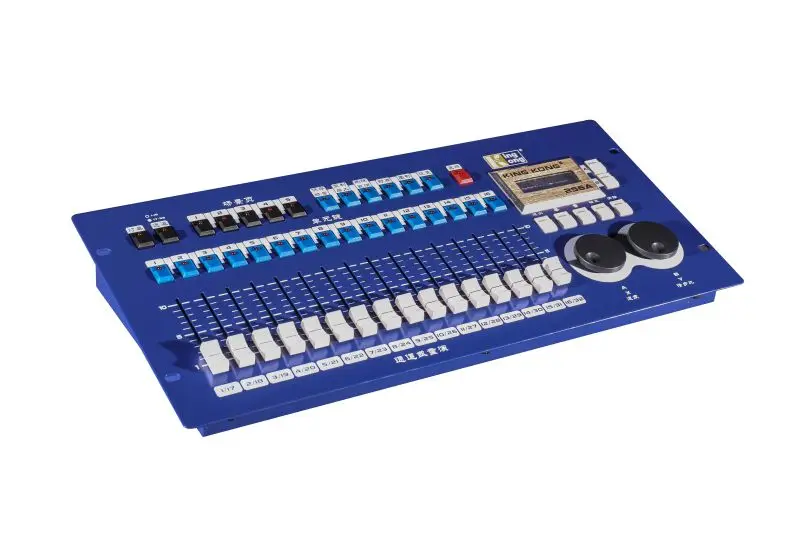Professional Dj Party Ac220V Dim Blue Color Dmx512 Iron Dmx Controller Lighting Console Dmx512 Controller