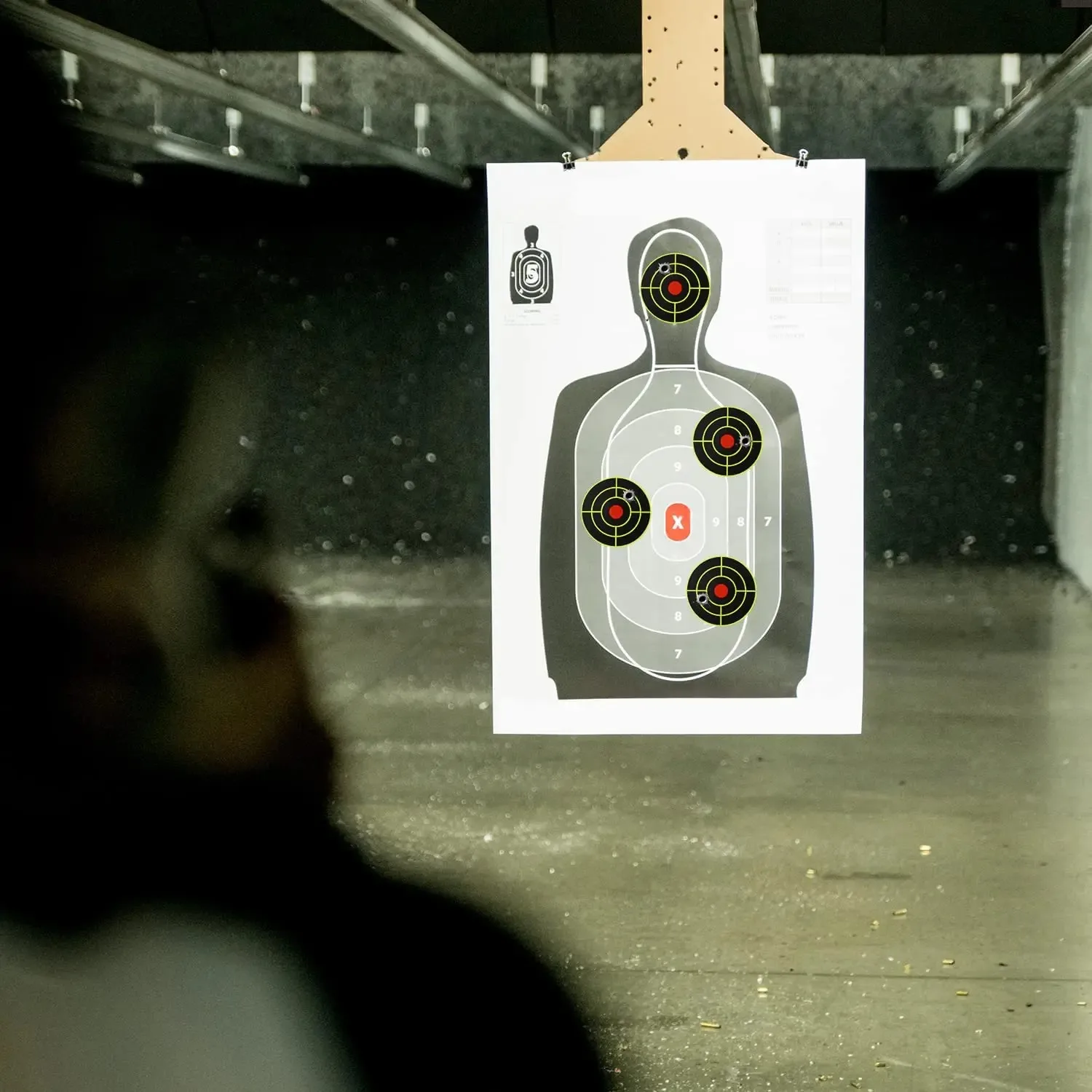 250Pcs Self Adhesive Shooting Target Sticker 7.6cm Splatter Splash Amp Reactive Practice Training Hunting Stickers