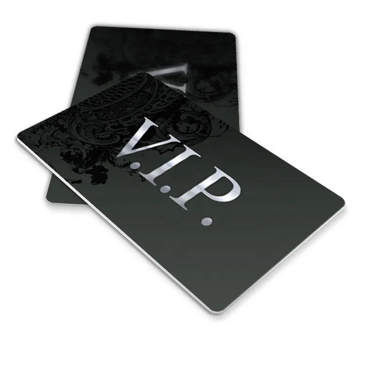 CT-009 Wholesales customized CR80 30mil PVC VIP card