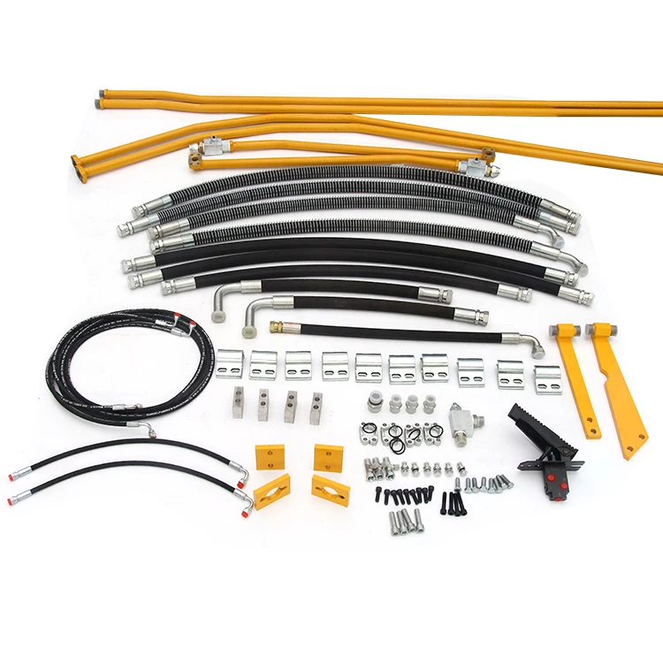 Excavator hydraulic breaker hammer piping kits pipe line kits for SY215 SY235 SY245
