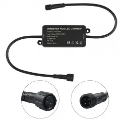 RGB-02W 2.4GRF DC12V -24V Беспроводной светодиодный диммер RGB пульт дистанционного управления Водонепроницаемый IP67 Светодиодный контроллер для светодиодного освещения