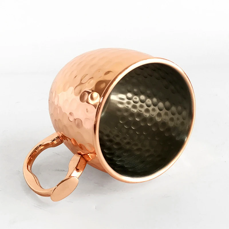 Cocktail Copper Hammered Moscow Mule Mug Coffee Cup