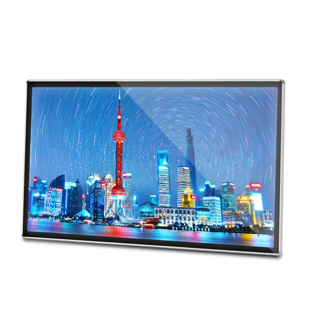 43 inch Factory Supply Wall Mounted LCD Advertising Screen with USB Android OS advertising video player full HD
