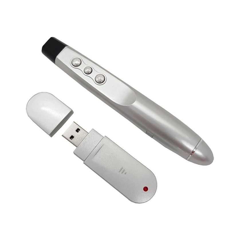Red Laser Pointer Pen Office Presentation Products Wireless Presenter Lazer for PPT Meeting Teaching Clicker