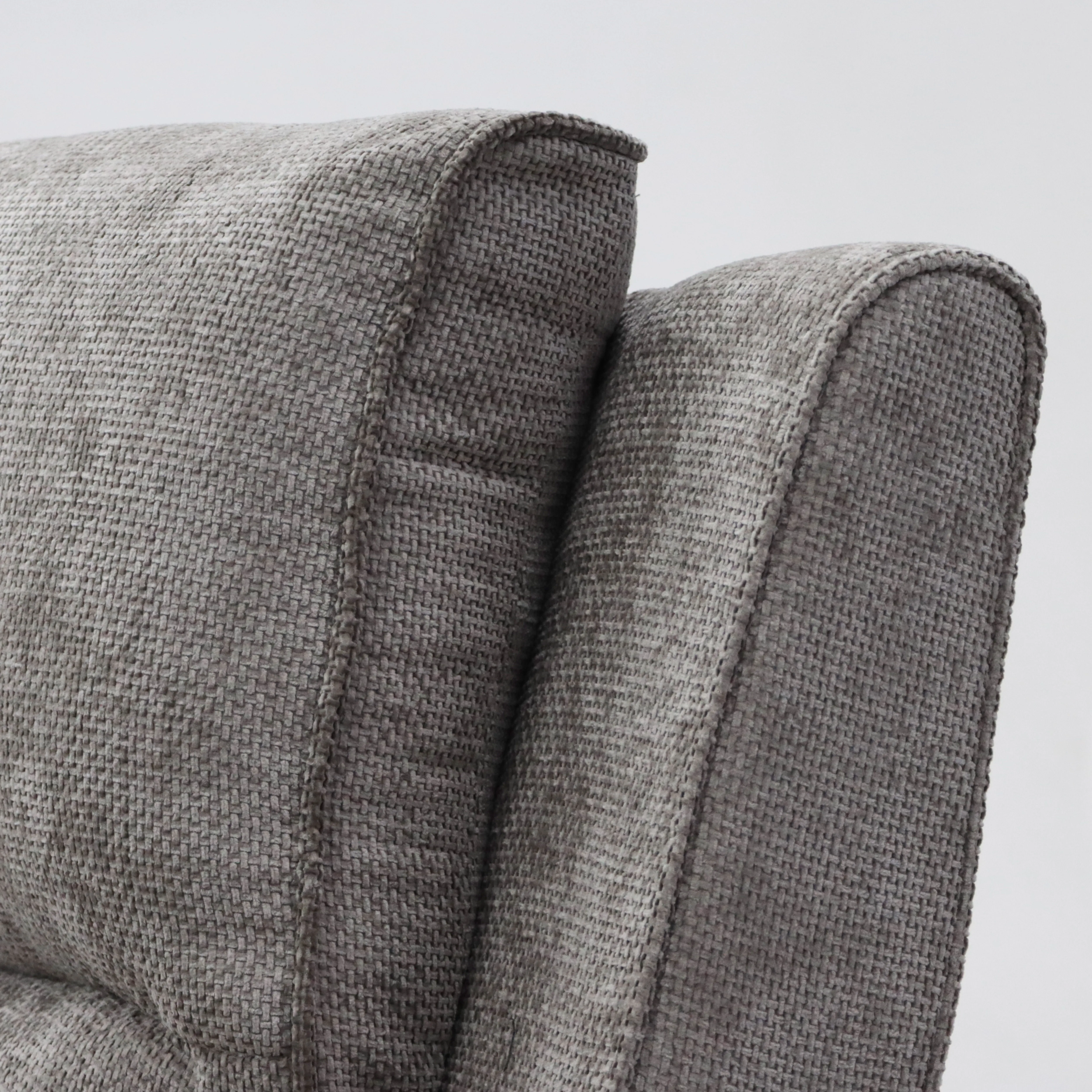 Geeksofa Genuine Leather Or Fabric Recliner Corner Sofa Set With 2 Recliner Function and Console For Living Room