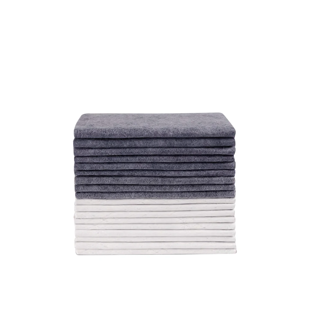 Manufacturer Wholesale Disposable Bamboo Charcoal Pet Training Puppy Pads Fast Absorption Carbon Fiber Dog Pads