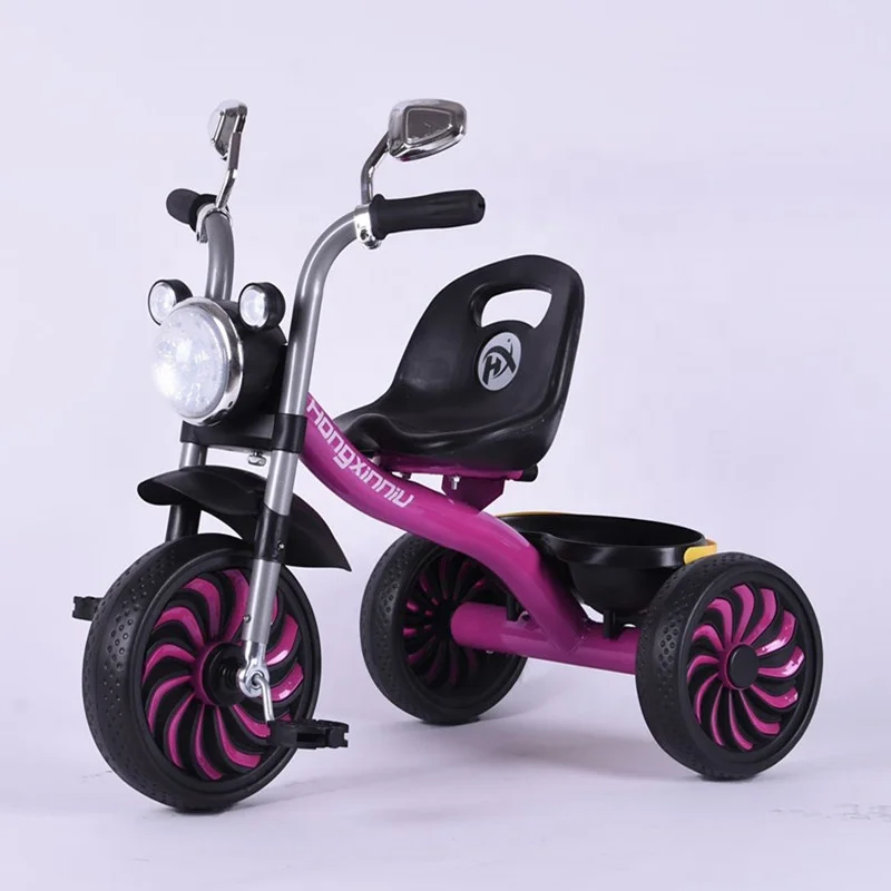 Pram of 1-5 years old baby 3 cool wheels of Pram Pedal Bicycle for Little Baby