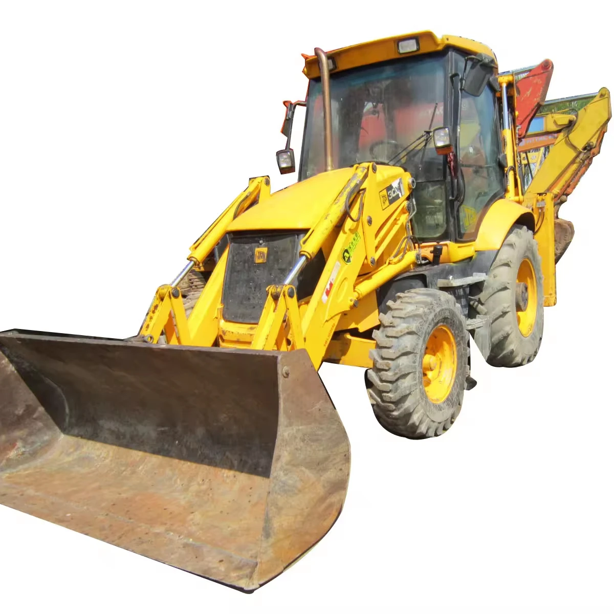 Экскаваторы-экскаваторы Подержанные JCB 3CX с низким рабочим временем лидер продаж подержанный экскаватор-погрузчик для строительства высокой производительностью