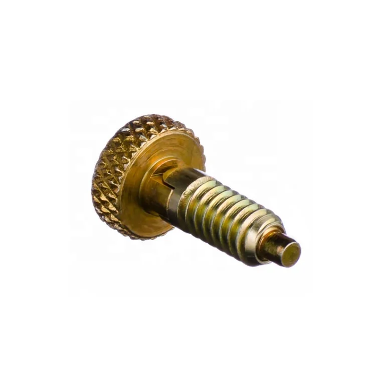 OEM Stainless Steel Knurled Knob Hand Retractable Spring Plunger