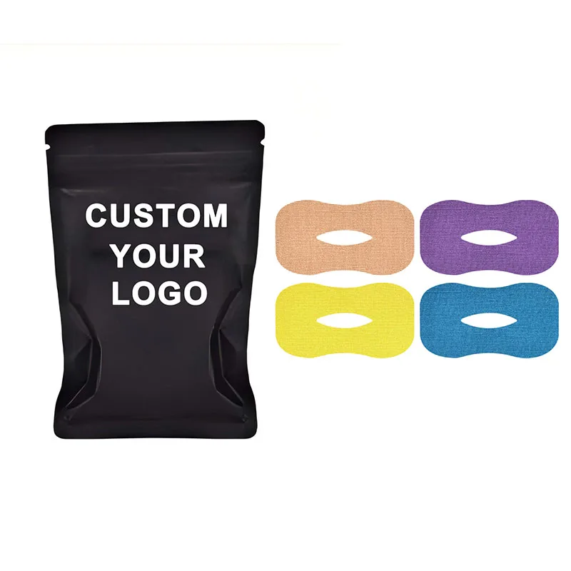 Wholesale Promotes Nose Breathing Mouth Sleep tape Hypoallergenic Anti-Snoring Strips