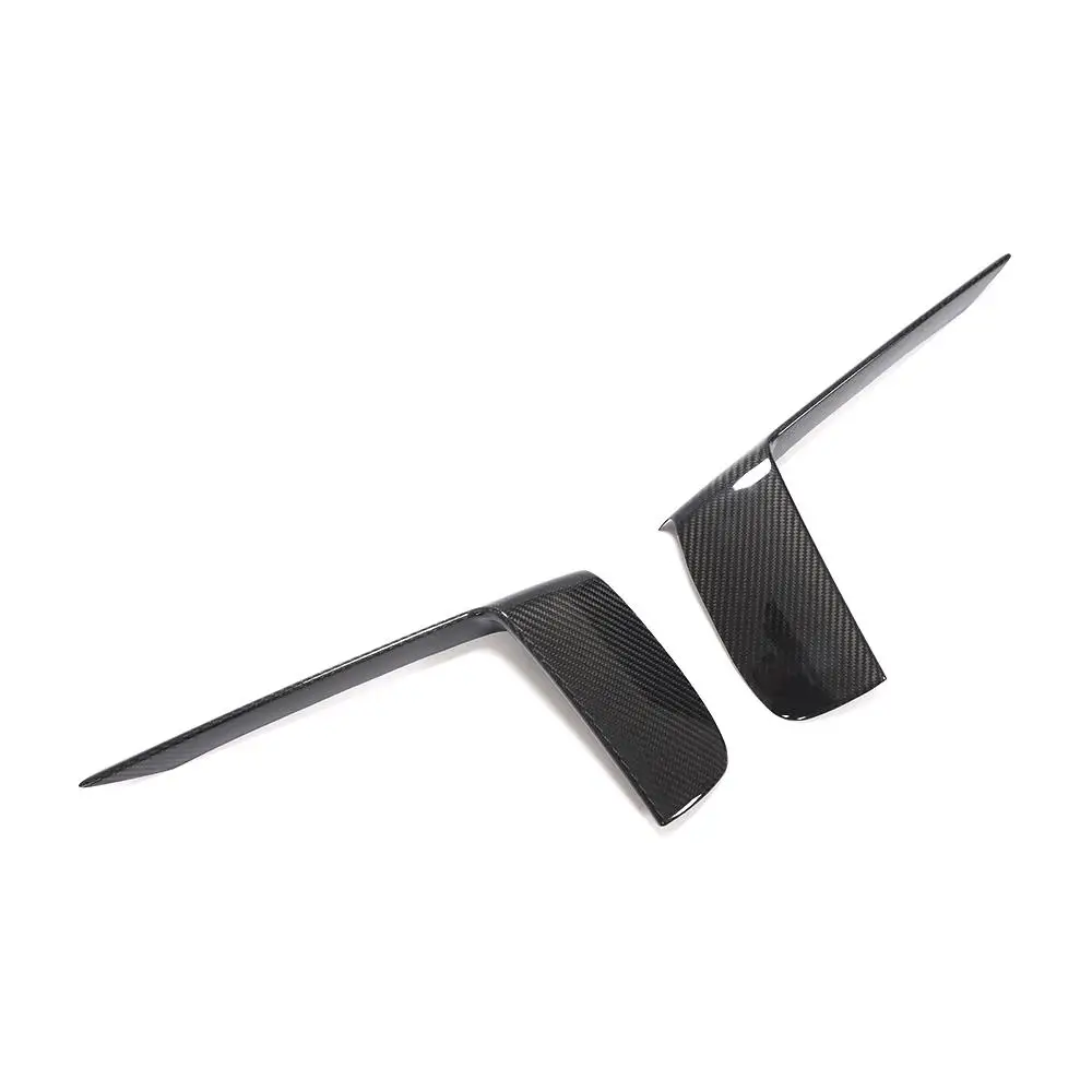 Fit For Porsche 911 991.2 GT3 RS Dry Carbon Front Bumper Splitter Air Vent Cover