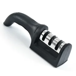 Professional High Quality PS Plastic Handle Kitchen Knife Sharpener Kitchen tool