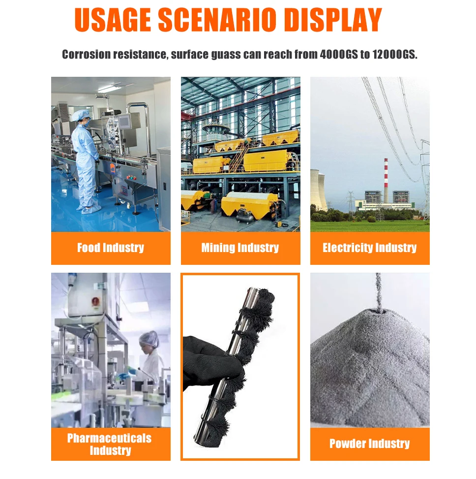 Super Strong Stainless Steel Magnetic Water Filter Neodymium Magnetic Bar