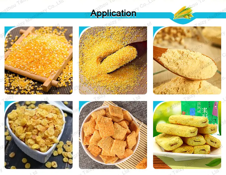 Wholesaler maize corn degerminate grits grinding  making machine in Philippine