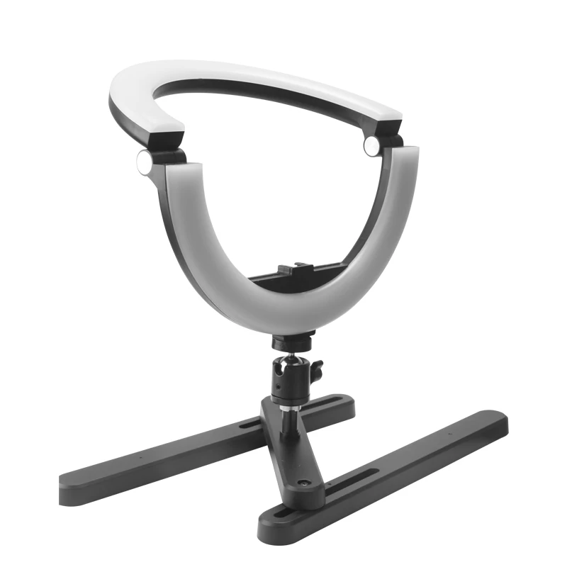 FL-10F 10 inch led  ring light foldable ring light  LED beauty light 2700-5600k adjustable brightness  for photography