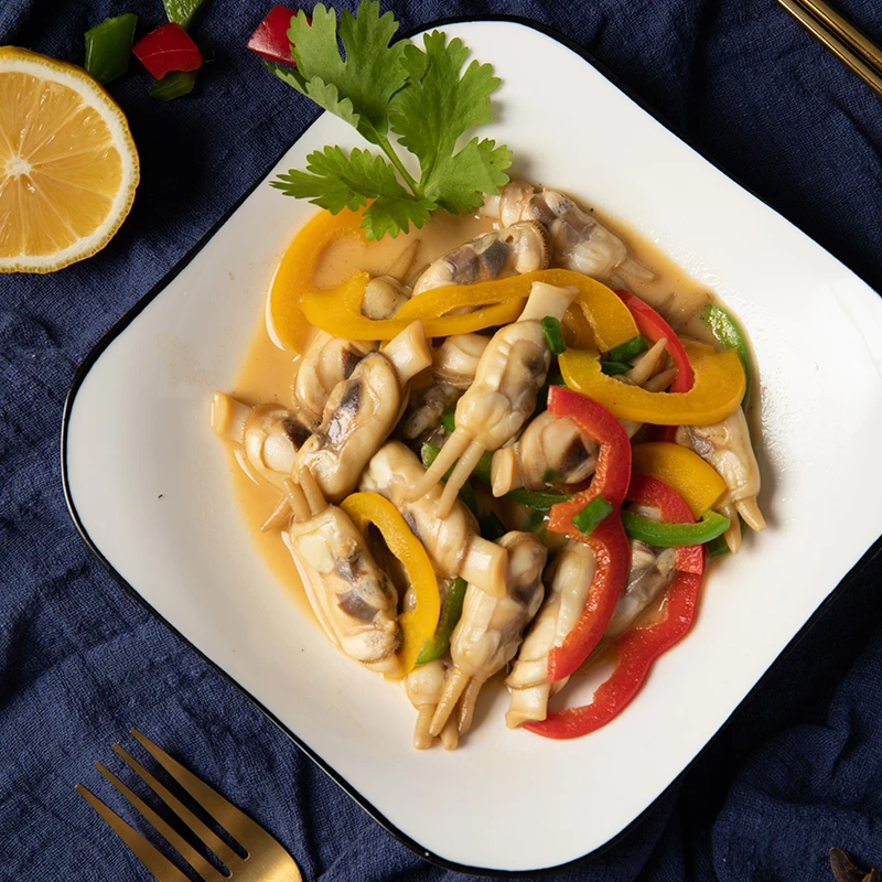 Frozen cooked baby clam in shell Shellfish