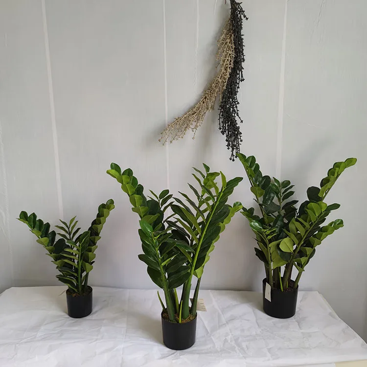 Export Indoor And Outdoor Decoration Customized Artificial Money Plant Tree Bonsai