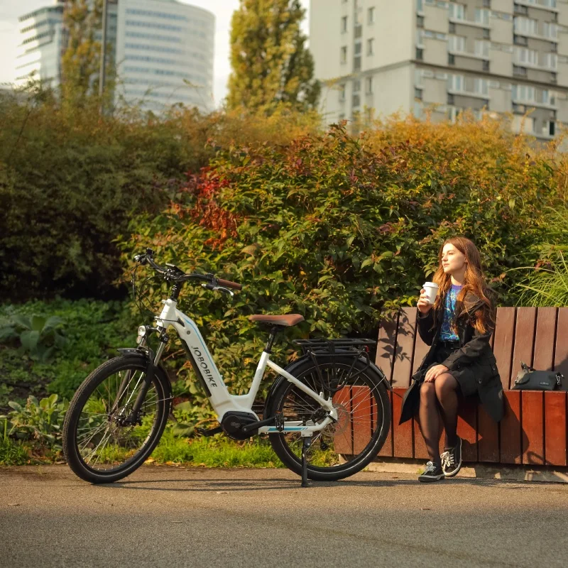 JOBOBIKE F45 250w/350w/500w городской Электрический велосипед для дам 7-скоростной 26-дюймовый электровелосипед с хорошей производительностью